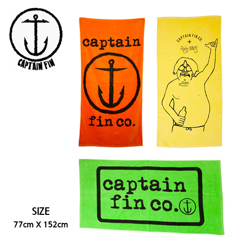 [CAPTAIN FIN]BEACH TOWEL 3 COLOR