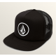 [VOLCOM] 볼컴 메쉬캡 FULL FRONTAL CHEESE CAP (black)