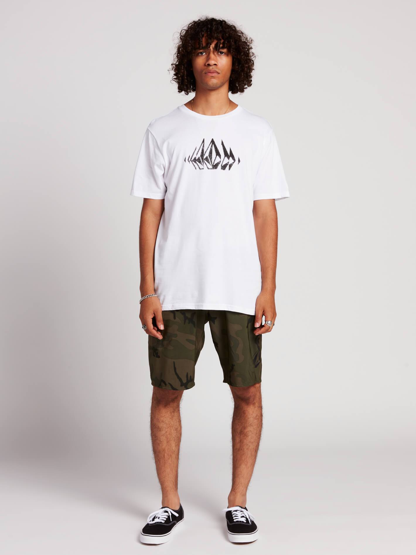 [VOLCOM] 볼컴 반팔티셔츠 STONE SOUNDS SHORT SLEEVE TEE (white)