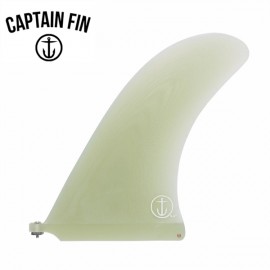 서핑롱보드핀 CAPTAIN FIN 9.5 PIVOT FIN - CLEAR