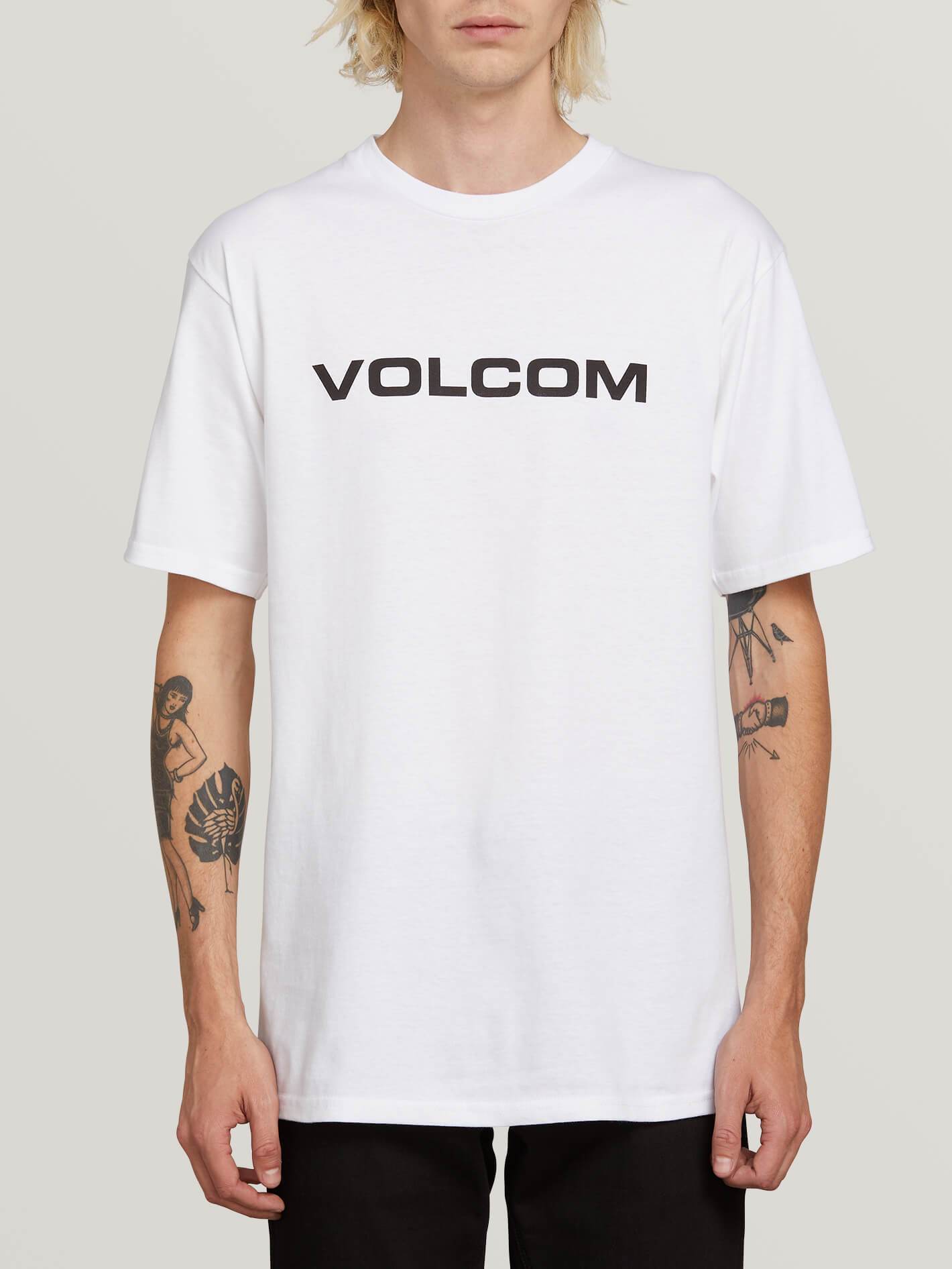 [VOLCOM] 볼컴 반팔티셔츠 CRISP EURO SHORT SLEEVE TEE WHT