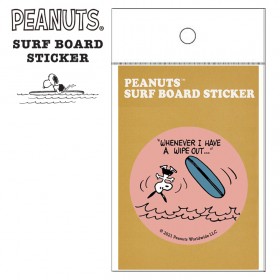 서핑 스티커 SNOOPY SURFBOARD STICKER 스누피 스티커 - WIPE OUT