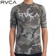 루카 반팔 래쉬가드 [RVCA] SHORT SLEEVE RASHGUARD CAMO