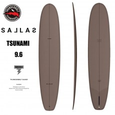 서핑롱보드 [KAI SALLAS] TSUNAMI 9.4 TAUPE 카이살라스 싱글핀 츠나미 THUNDERBOLT (5월 입고 예정)