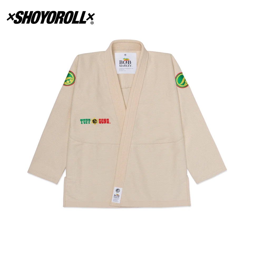 [SHOYOROLL] BOB MARLEY KIMONO V1쇼요롤 x 밥말리 컬래버 주짓수 도복 UNBLEACHED