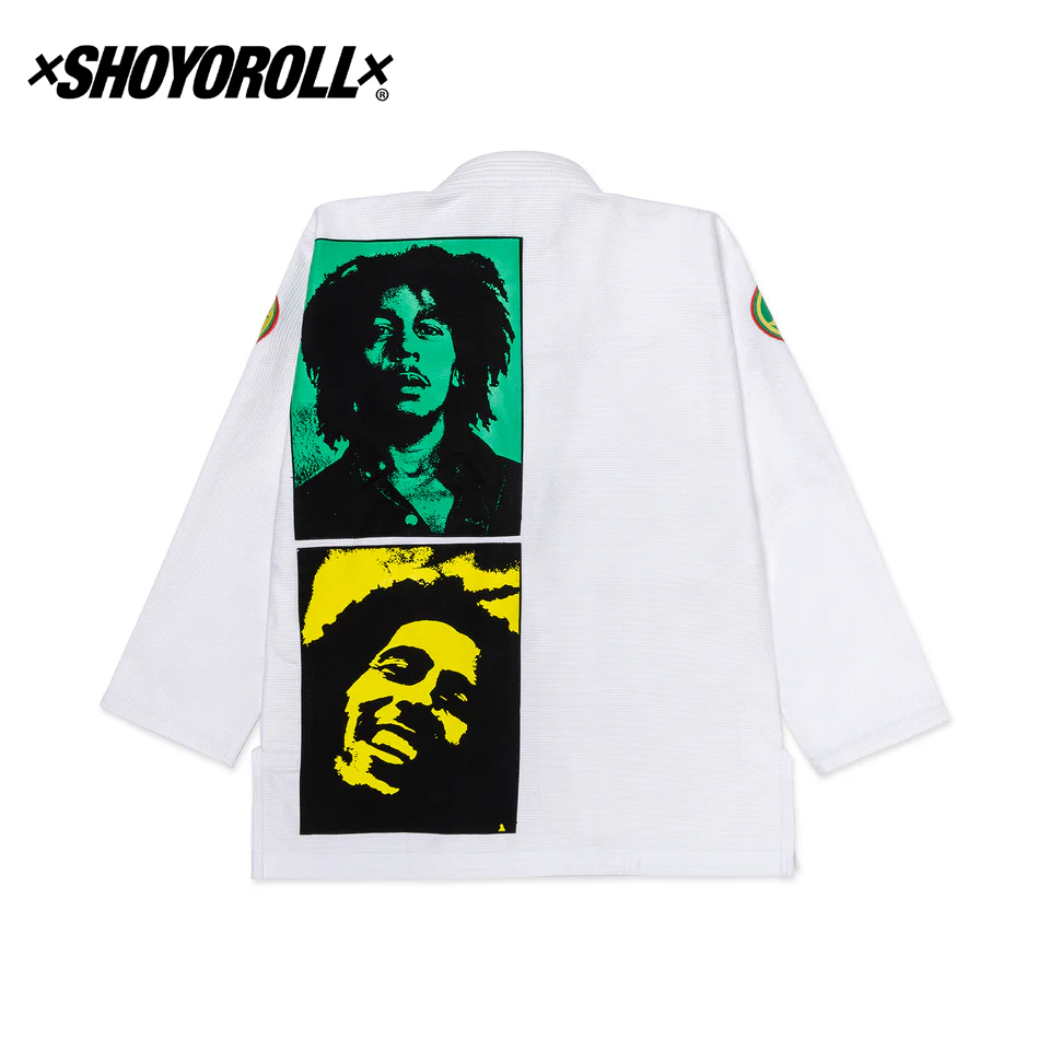 [SHOYOROLL] BOB MARLEY KIMONO V2 쇼요롤 x 밥말리 컬래버 주짓수 도복 BLK