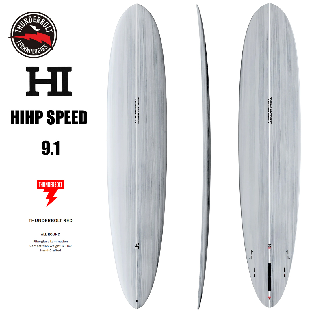 서핑롱보드 [HARLEY INGLEBY] HIHP SPEED 9.1 CANDY WHT 할리잉글비 THUNDERBOLT (3월중순 입고 예정)