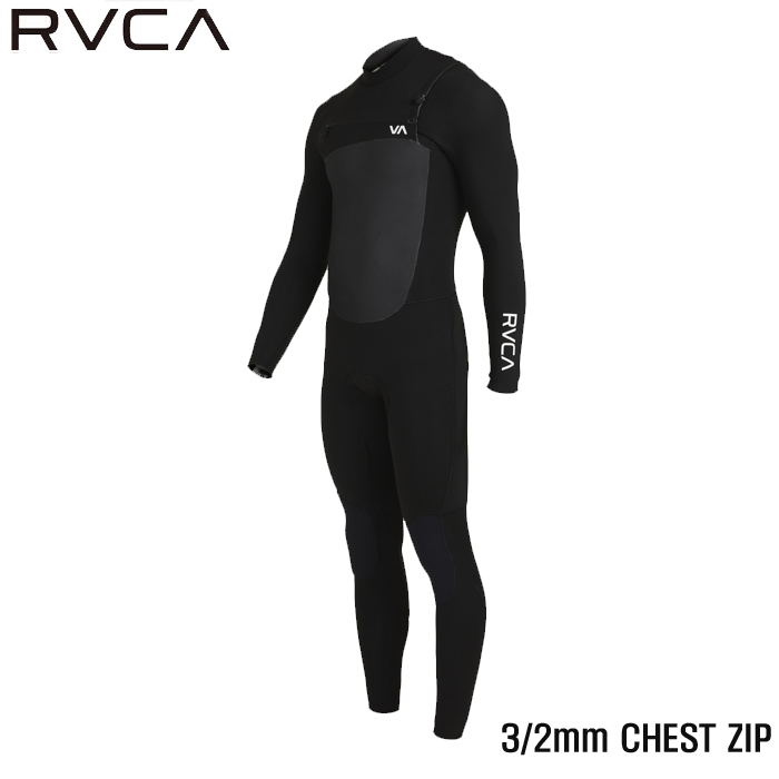 서핑슈트 [RVCA] 3/2MM BALANCE CHEST ZIP FULLSUIT 루카 밸런스 3/2미리 체스트집 웻슛