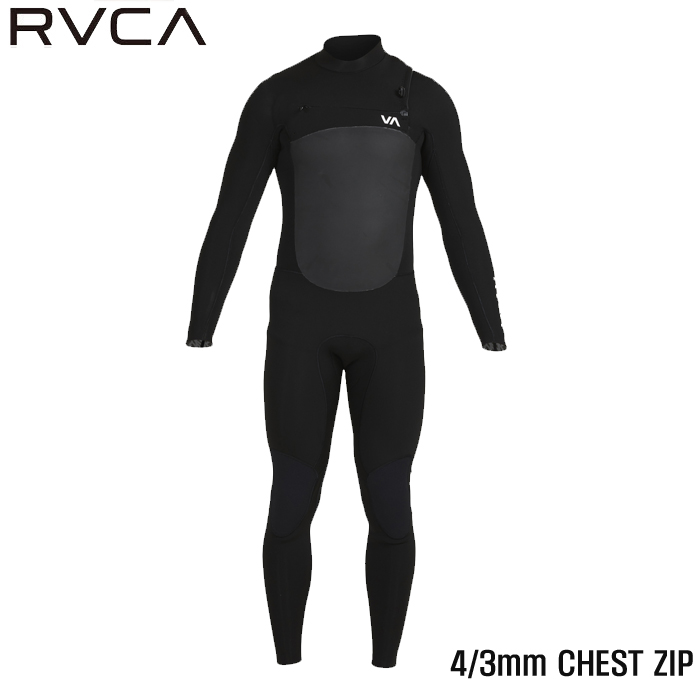 서핑슈트 [RVCA] 4/3MM BALANCE CHEST ZIP FULLSUIT 루카 밸런스 4/3미리 체스트집 웻슛