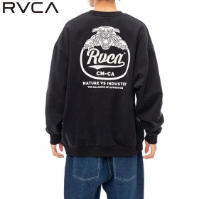 루카오버핏크루넥 [RVCA] PANTERO CREW BLK 루카 풀오버 크루넥